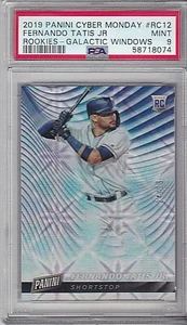 2019 Panini Cyber Monday RC Galactic Windows FERNANDO TATIS JR  24/25 PSA 9 MINT - Picture 1 of 2