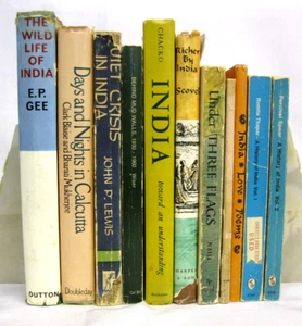 Wild Life of India Crisis Under Three Flags History Mud Walls Delhi 11 Books - Picture 1 of 12