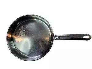 Martha Stewart Everyday Stainless Steel Skillet Saute Fry Pan No Lid 10" - Picture 1 of 10