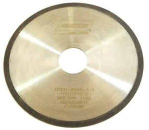Norton 66260269613 Wheel 1A1R 6" x 0.040" x 1-1/4" CB100-WB99E-1/4 - Picture 1 of 4