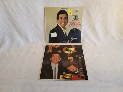 2 LP Lot ~ Trini Lopez ~ The Second Latin Album & Trini Lopez At PJ's - Image 1 of 4