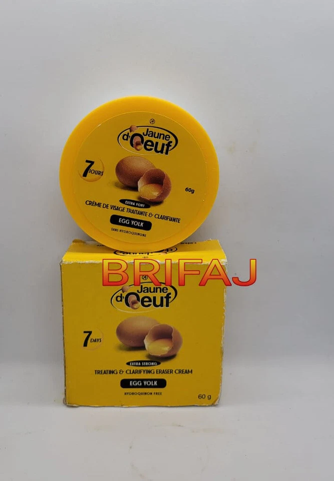 2 xJAUNE DOEUF  EGG YOLK FACE CREAM 60g |7 Days Result|✓ (2 BOXES) - Image 1 of 1