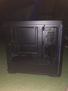 Cooler Master MasterBox MB600L, Gunmetal, Mid Tower Gaming PC CASE with Window