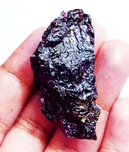 98.80+ Ct Natural Red Garnet Rough Loose Gemstone With Free Gift - Picture 1 of 7