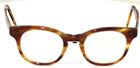 MUZK Okulary New Orleans Track 14 Brązowe wzorzyste okulary OPRAWA Okulary