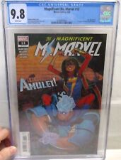 MAGNIFICENT MS. MARVEL #13 MARVEL 5/20 CGC 9.8 WHITE PAGES 1st APP AMULET