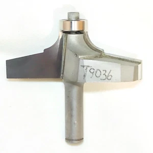 Industrie Router Bit Classic Ogee Tischkantenbit 3-5/16" T x 1-5/16" CH mit BB - Bild 1 von 3
