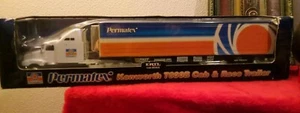 RARE ERTL 1/43rd Scale Kenworth T-600 Permatex Die Cast Truck & Trailer Semi - Bild 1 von 8