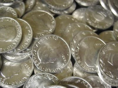 Hungary 5 forint 1963  BU original  lot of 25 coins - Image 1 of 4