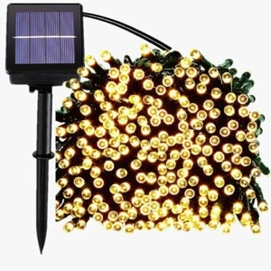 Lichterkette 120 LED 12M Weihnachtsbeleuchtung Innen Außen für Garten, Balkon - Bild 1 von 20