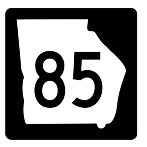 Georgia State Route 85 Sticker R3630 Highway Sign  - Picture 1 of 1
