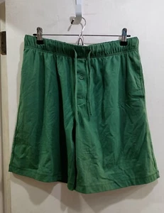 Goodfellow & Co. Herren Medium Shorts weiches Fleece Kordelzug Taschen grün S2 - Bild 1 von 3