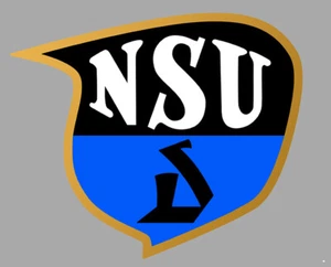NSU right - droit  sticker vinyle laminé - Imagen 1 de 1
