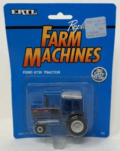1991 NEW!! Ertl Replica Farm Machines - Ford 8730 Tractor - MOC - Picture 1 of 2