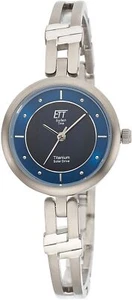 ETT Damenarmbanduhr NAMIB ELT-12115-65M Solaruhr Titan Mineralglas 27mm B-WARE - Bild 1 von 2