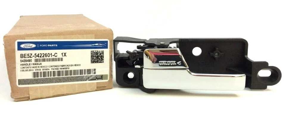 Ford Fusion Lincoln MKZ rear left driver side interior chrome Door Handle OEM - Image 1 of 4