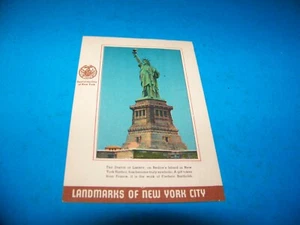Freiheitsstatue Wahrzeichen von New York City Vintage 1946 - Bild 1 von 2