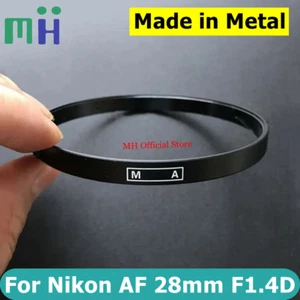 (Made in metal) Nikon NIKKOR AF 28mm F1.4D Lens M/A Manual Focus Selector Ring - Picture 1 of 2