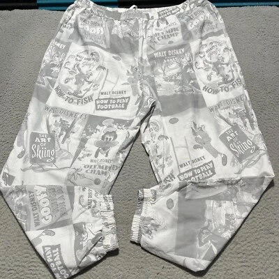 Calça masculina Disney Pateta Track 2XL cinza D23 Expo 90º aniversário estampa total - Imagem 1 de 4