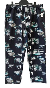 NWT Disney Parks A Silly Symphony THE SKELETON DANCE Adult Drawstring Pants Sz L - Picture 1 of 14