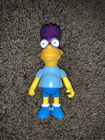 The Simpsons BARTMAN 1990 Action Figure Cartoon TV Show Toy Mattel Vintage 90s Cover