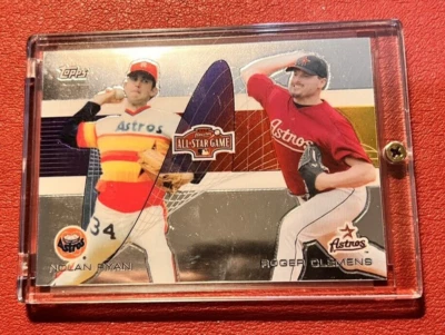 NOLAN RYAN / ROGER CLEMENS 2004 TOPPS CROMO #12 INSERTO DE JUEGO ALL-STAR Foto 1 de 2