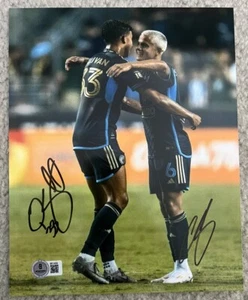 Cavan & Quinn Sullivan Philadelphia Union Signed Autographed 8x10 Photo Beckett - Picture 1 of 3