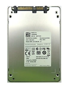LiteOn 03YYV3 256GB SSD 2.5" SATA Model: LCS-256L9S DP/N: 3YYV3 - Picture 1 of 1