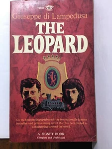 THE LEOPARD By GIUSEPPE DI LAMPEDUSA Signet Books PB 1958 1960 Antique - Imagen 1 de 10