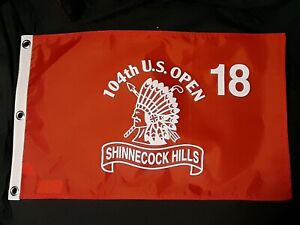 2004 US OPEN FLAG  SHINNECOCK HILLS PGA  RETIEF GOOSEN 2019 Hall of Fame