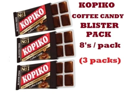 3 Pack Kopiko Coffee Candy Blister Pack - Image 1 of 4