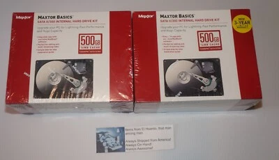Maxtor Basics 500GB 7200 RPM 3.5" Hard Drive SATA-2 L01F500 STM305004N1AAAS-RK - Image 1 of 4