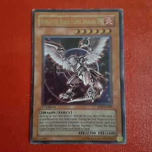 Yugioh Horus The Black Flame Dragon LV6 SOD-EN007 1st Edition Ultimate Rare - Picture 1 of 4