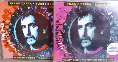 Frank Zappa- Bobby Brown- 2 verschiedene 3-Track-MCDs - Bild 1 von 2