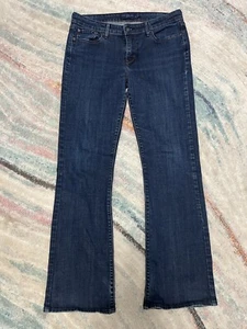 Levi’s Slight Curve Classic Boot Cut Denim Blue Jeans Sz 10 - Picture 1 of 5