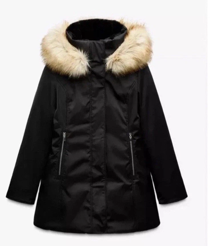 PARKA PROTECCIÓN AGUA Y VIENTO ZARA NUEVA CON ETIQUETAS TALLA XS 1255/777 Foto 1 de 4