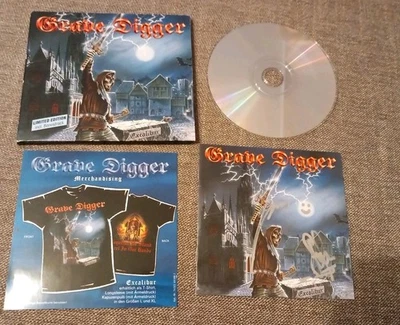 SIGNIERT SIGNED Grave Digger Excalibur METAL rage Powerwolf Accept - Bild 1 von 3