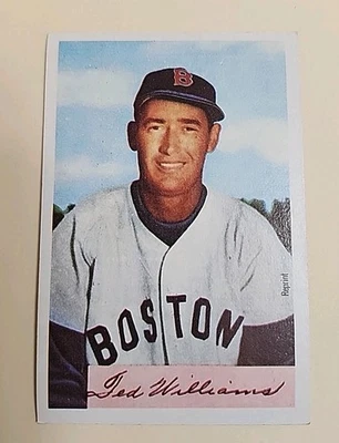 Ted Williams - Reimpresión Bowman 1989 Foto 1 de 2