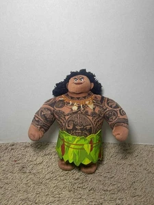 Disney Moana Maui Halbgott 9 Zoll Plüschpuppe mit detaillierten Tattoos - Bild 1 von 4