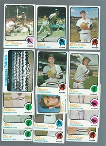 31 - 1973 TOPPS LOT - MINNESOTA TWINS TEAM PLAYERS - LESEN - Bild 1 von 2