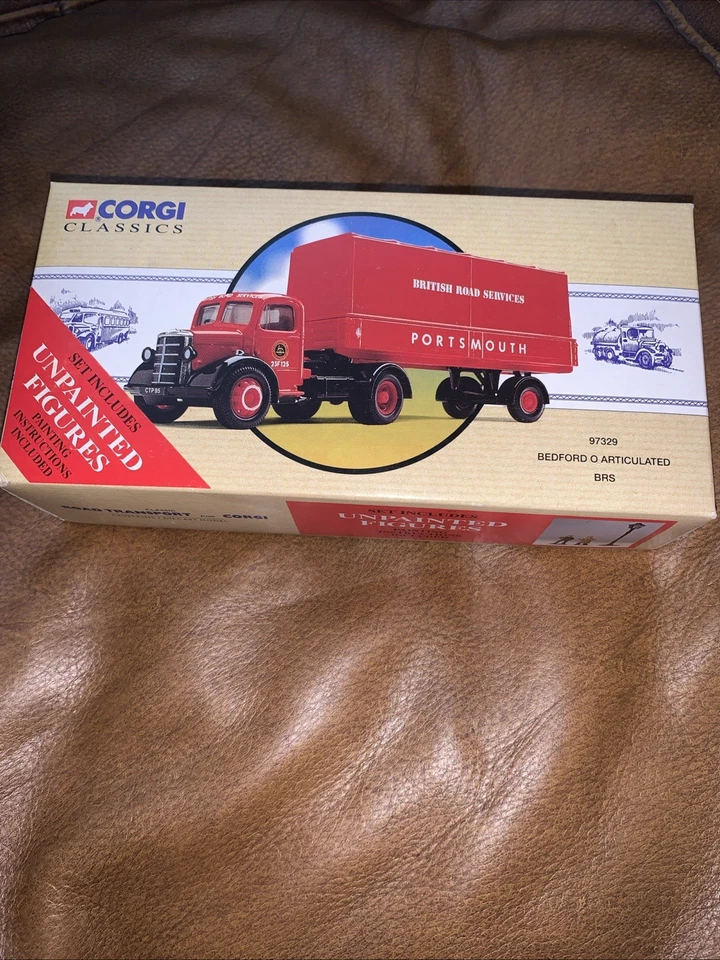 Corgi British Road Services Bedford O Articulated 97329 Portsmouth