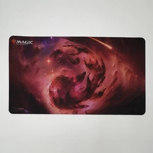 Official Theros Red Mana Playmat Celestal Mountain MTG Magic Deskmat Rare - Picture 1 of 8
