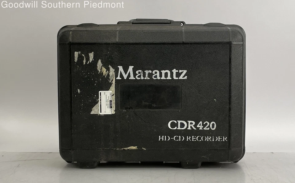 Marantz CDR420 Professional HD/CD Portable Recorder - Parts - Image 1 of 4