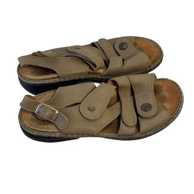 Sandalias Finn Comfort Gomera Bronceadas Correas Ajustables 38 7.5 Foto 1 de 4