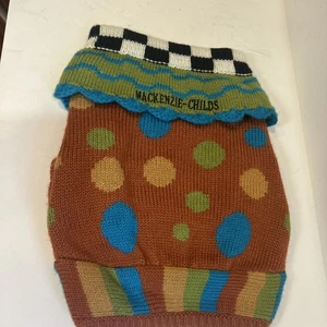 XS Mackenzie Kinder Haustier Hunde Welpe weicher Pullover bunt gemustert warm Winter - Bild 1 von 7