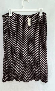 Brand New TALBOTS Womens 14 Petite A-Line Skirt Knee Length Lined MSRP $109 NWT  - Picture 1 of 7