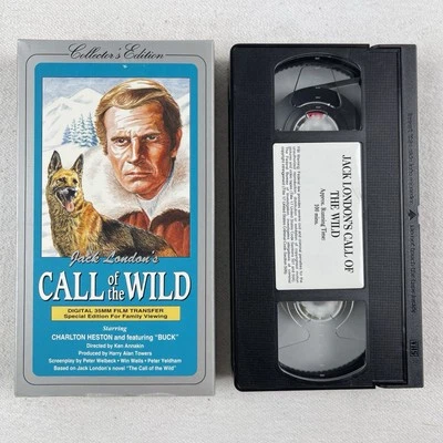 Jack London's - Call Of The Wild (VHS, 1994) Collector's Edition - Image 1 of 2