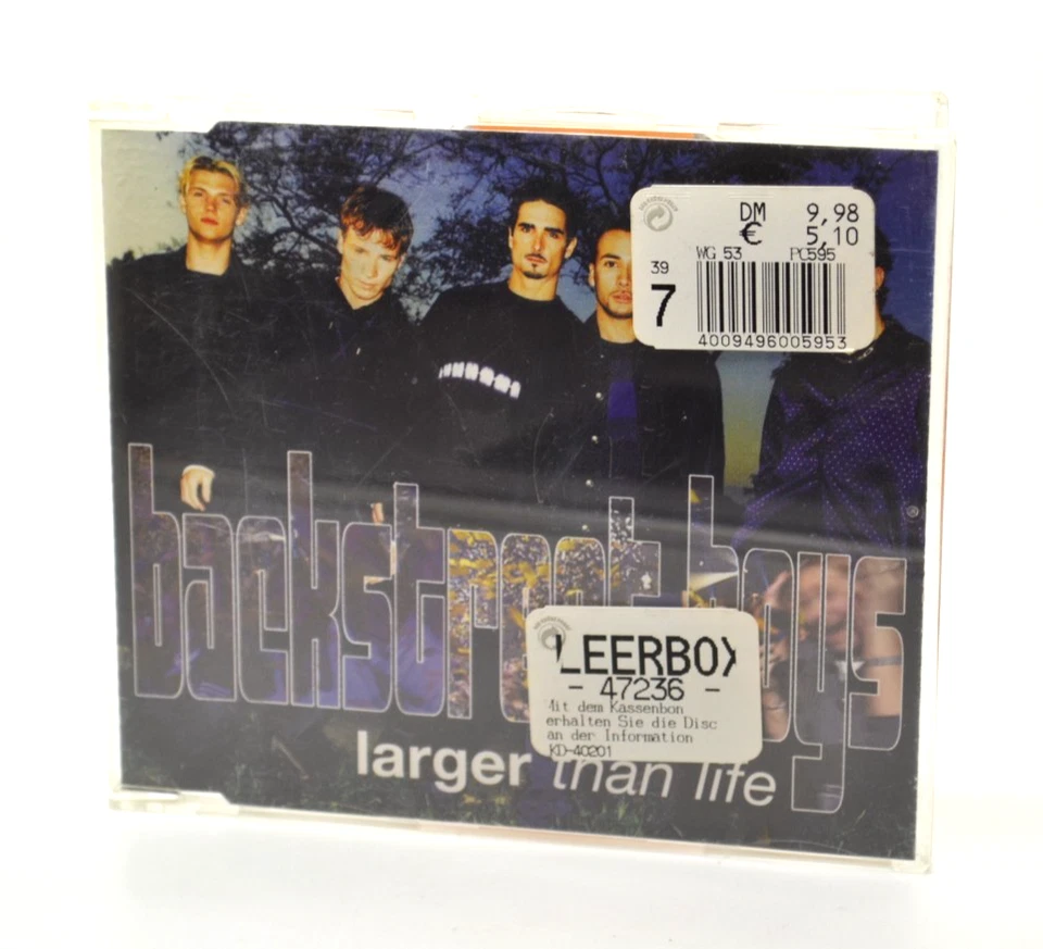 Backstreet Boys – Larger Than Life (Single CD 1999) - Bild 1 von 2