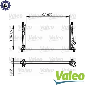 RADIATOR ENGINE COOLING 734320 FOR FORD FOCUS/II/Turnier/C-MAX/Convertible/Van - Picture 1 of 6
