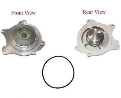 Fits 2006-2011 Buick LUCERNE & Cadillac DTS Water Pump REF# 12583033 - Image 1 of 4